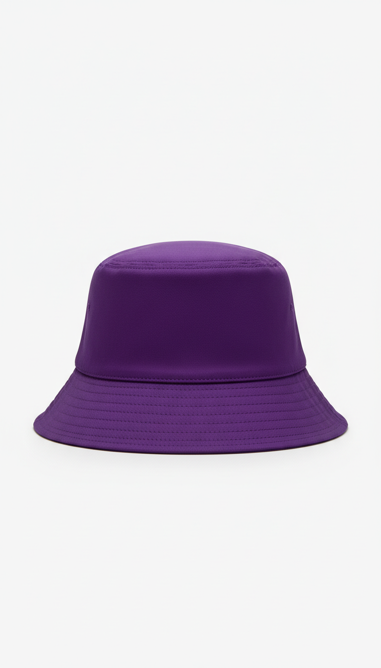 Pop purple bucket hat