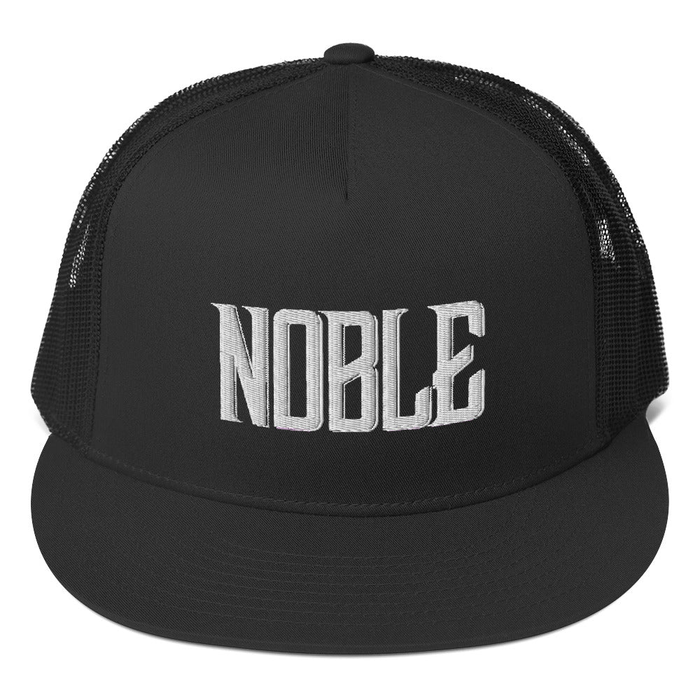 Noble Flat Bill Trucker Cap