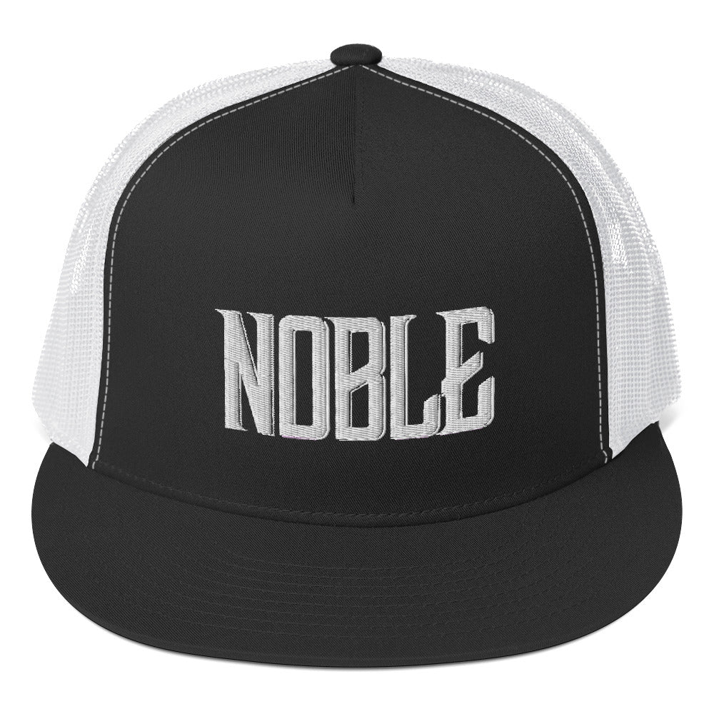 Noble Flat Bill Trucker Cap