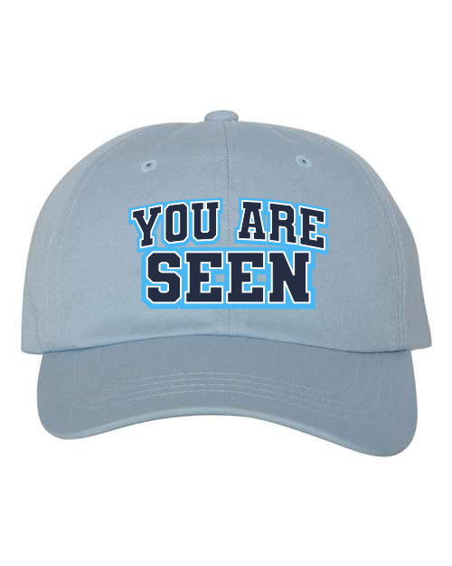 "You Are Seen" Dad Hat | Autism Awareness Unstructured Cap