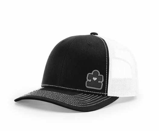Puzzle Piece Trucker Hat | Autism Awareness Snapback Cap