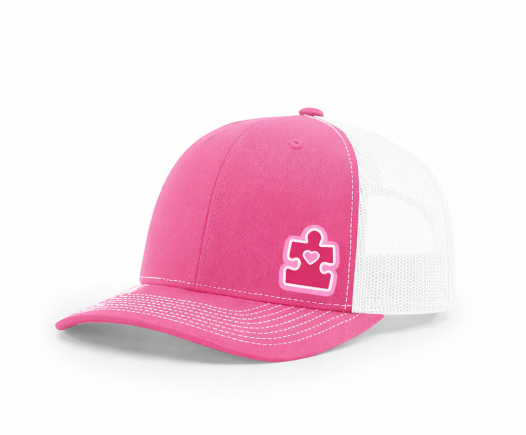 Puzzle Piece Trucker Hat | Autism Awareness Snapback Cap