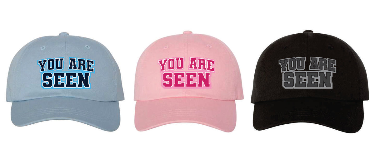 "You Are Seen" Dad Hat | Autism Awareness Unstructured Cap