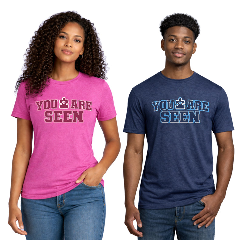 Adult Autism Awareness T-Shirt | “You Are Seen” Sensory-Friendly Tee