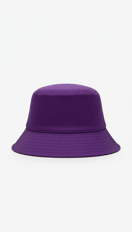 Pop purple bucket hat