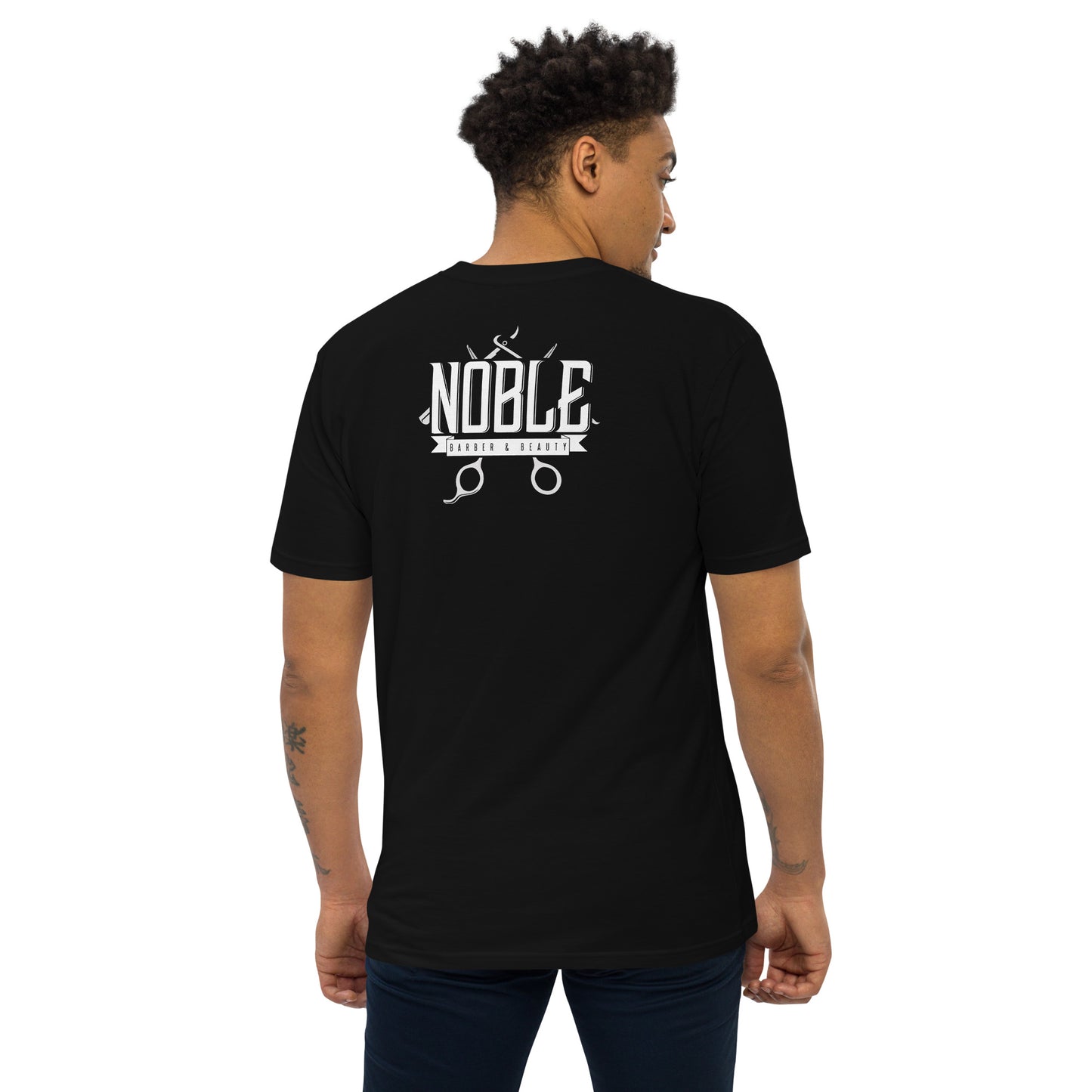 Noble Barber & Beauty Unisex Crew Neck Tee