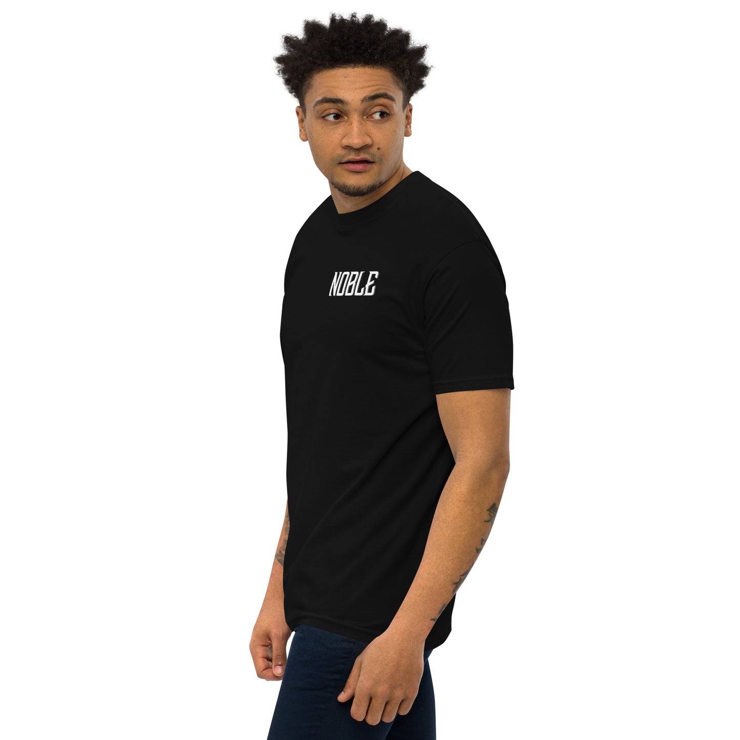 Noble Barber & Beauty Unisex Crew Neck Tee