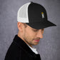N Crown Logo Curved Bill Trucker Cap