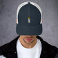 N Crown Logo Curved Bill Trucker Cap